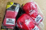 Lonsdale boxerske rukavice RED S/M L/XL